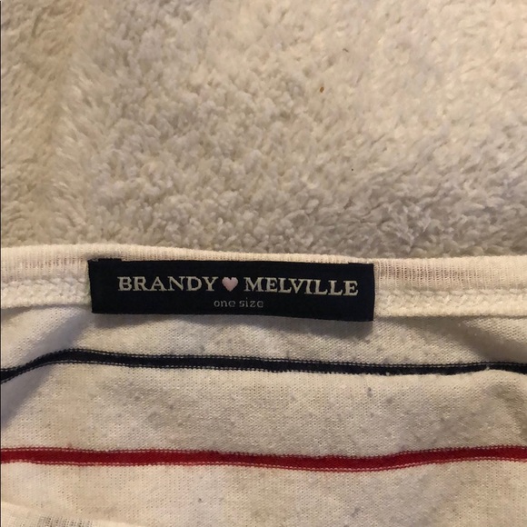 Brandy Melville Striped T shirt - Picture 4 of 4